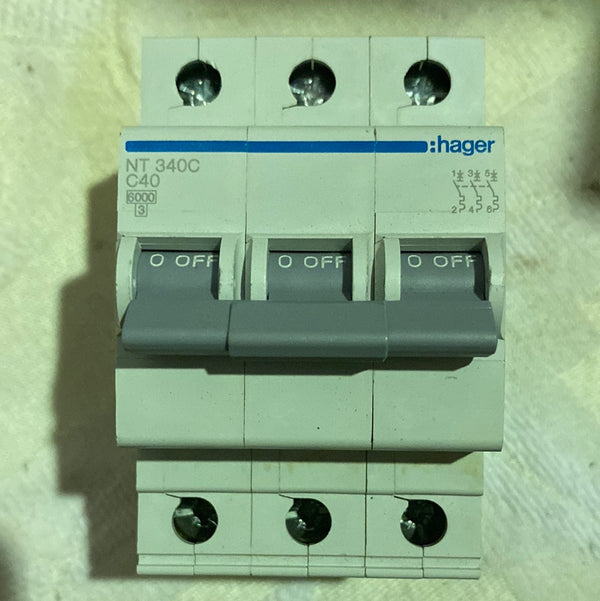 HAGER NT340C Circuit Breaker