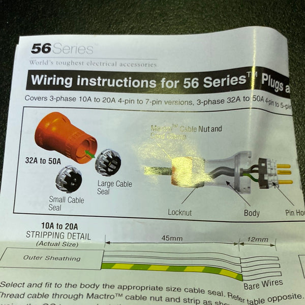 CLIPSAL 56 Series Extension Socket/Appliance Connector 56CSC550