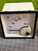 Celsa EQ 72n Amperemeter 0-200A Analogue Panel Meter