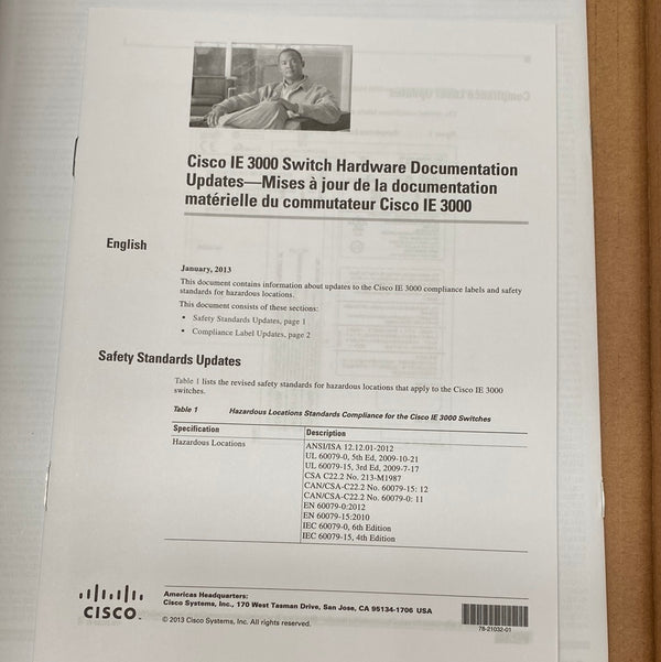 CISCO, IE3000-8TC, Industrial Ethernet Switches, 3000 Series