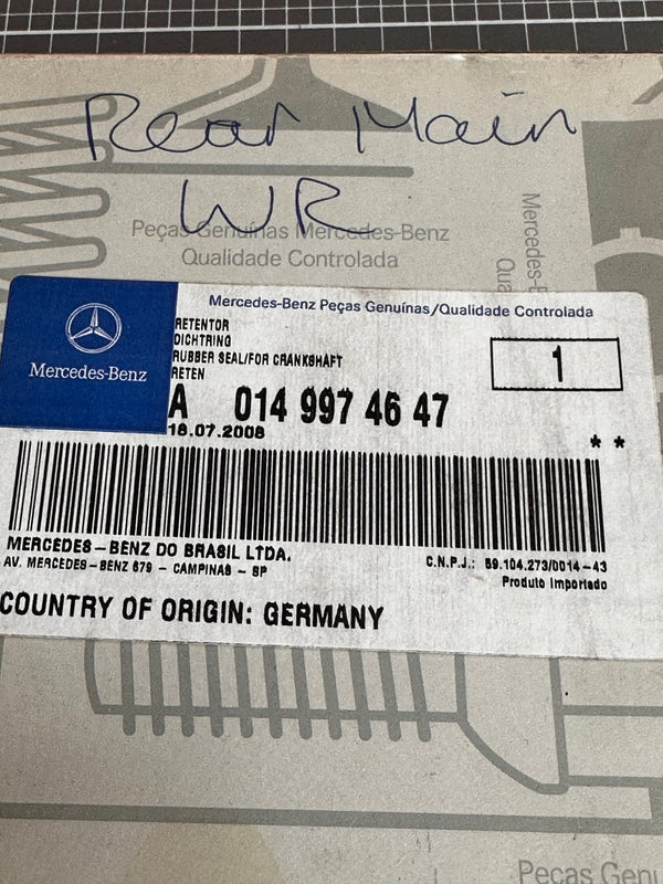 MERCEDES-BENZ A0149974647 Seal