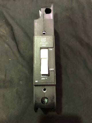 CBI SFM18210 / SFM-G3 C2 10A AC Circuit Breaker