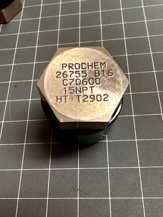 PROCHEM 15 NPT Hex Head Plug