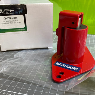 QVEE QVBIL03R  Lockout Red to Suit QVB12502P and QVB12504P