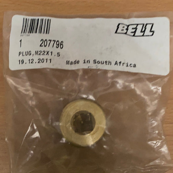 BELL BRASS PLUG