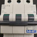 NHP Din-T6 C40, Miniature Circuit Breaker (MCB) 3 Pole