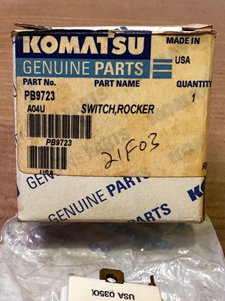 KOMATSU PB9723 Rocker Switch