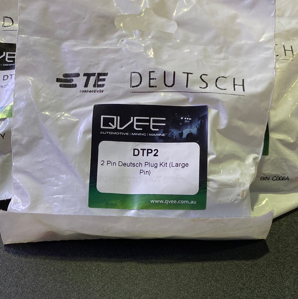 Deutsch DTP2-1 DTP Series 2 pin Plug Kit