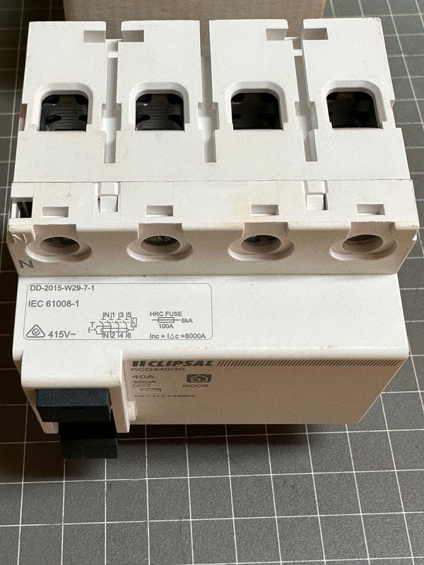 CLIPSAL RCD440/30 Residual Current Device