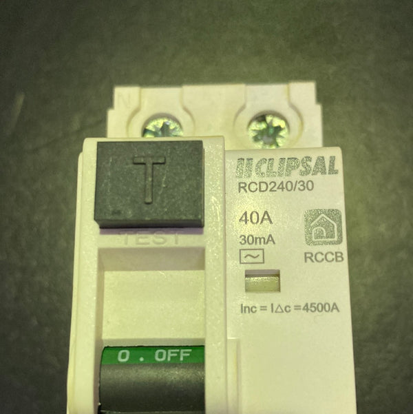 CLIPSAL RCD240/30 Residual Current Devices